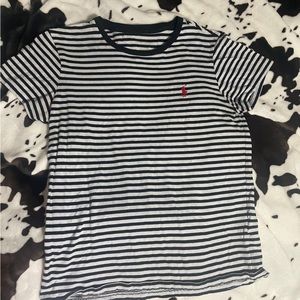 Stripped Polo T-Shirt
